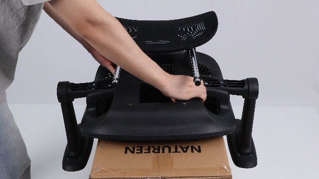 Amazon.co.jp: NATURFEN オフィスチェア メッシュ デスクチェア 独立型